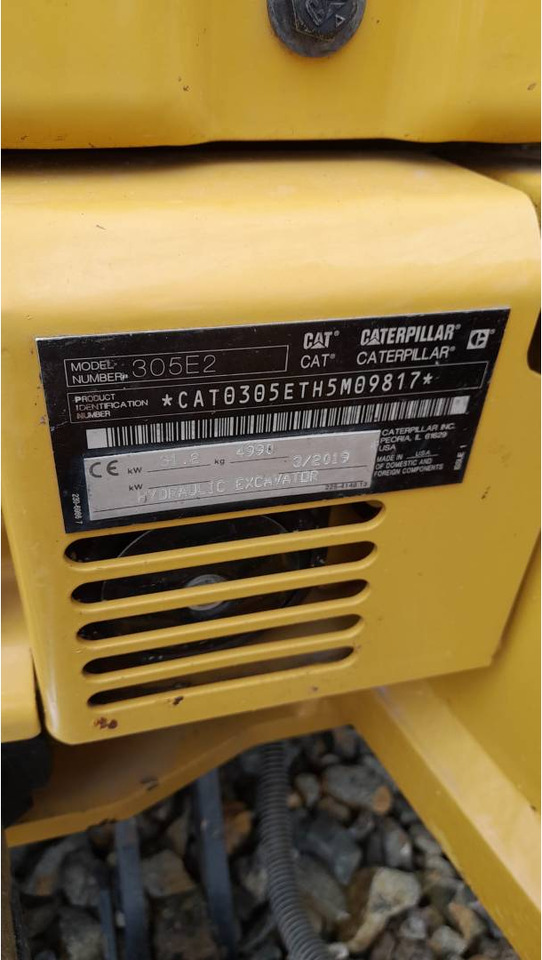 Crawler excavator CAT 305E2CR: picture 6
