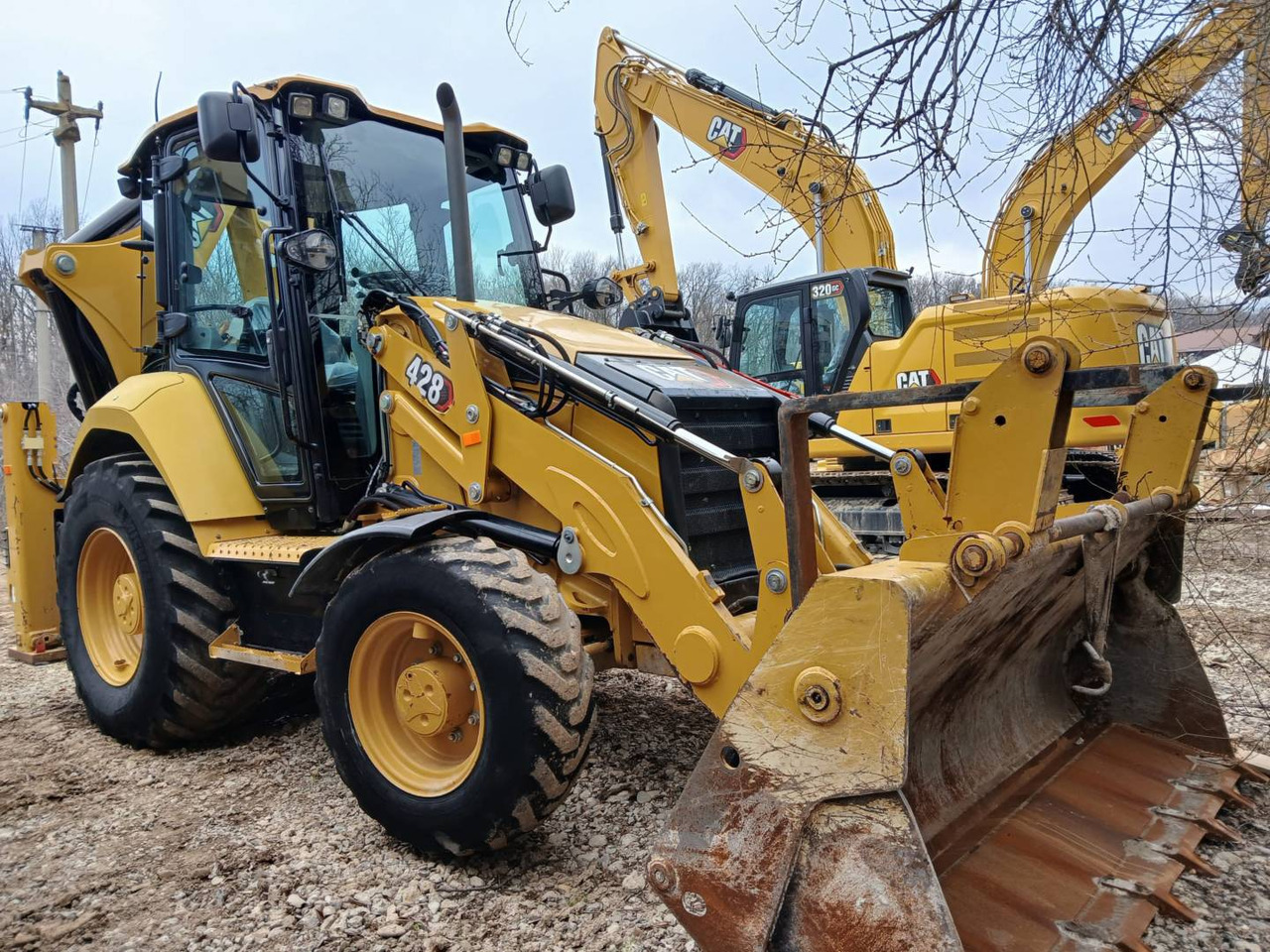 CAT 428-07 - Backhoe loader: picture 2 CAT 428-07 - Backhoe loader: picture 2