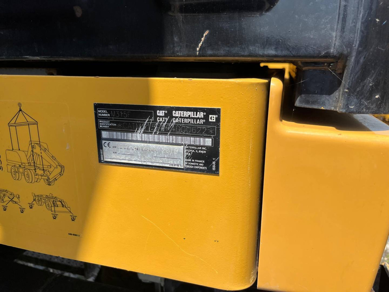 CAT M315F - Wheel excavator: picture 5 CAT M315F - Wheel excavator: picture 5