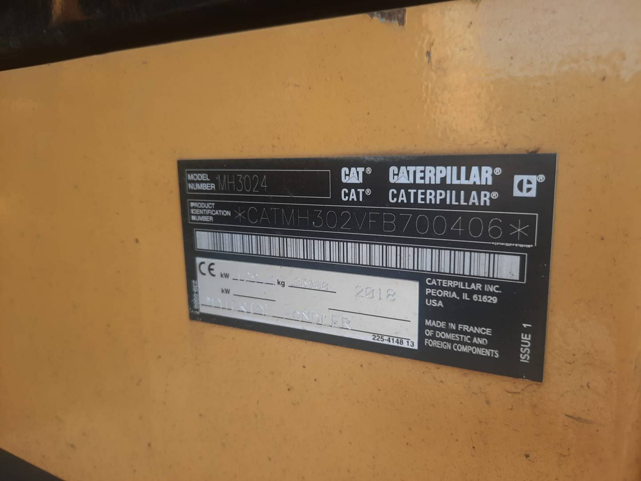 CAT MH3024-06 - Wheel excavator: picture 5 CAT MH3024-06 - Wheel excavator: picture 5