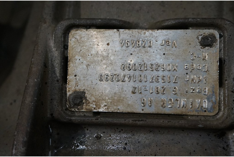 Mercedes-Benz G281-12KL + VOITH - Gearbox for Truck: picture 5 Mercedes-Benz G281-12KL + VOITH - Gearbox for Truck: picture 5