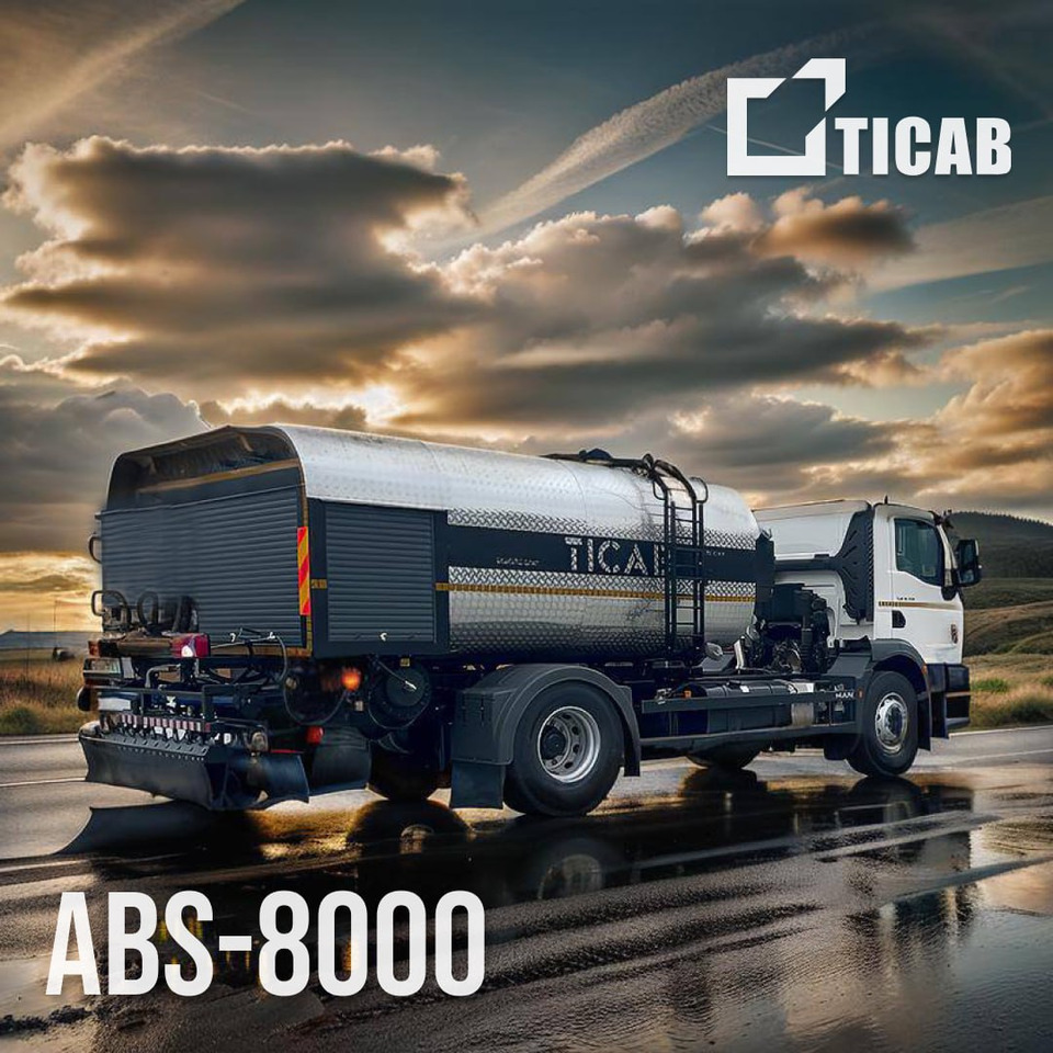 TICAB Asphalt Distributor, 8000 L, Аutonomous Asphalt Sprayer, Manufacturer - Concrete pump truck: picture 5 TICAB Asphalt Distributor, 8000 L, Аutonomous Asphalt Sprayer, Manufacturer - Concrete pump truck: picture 5