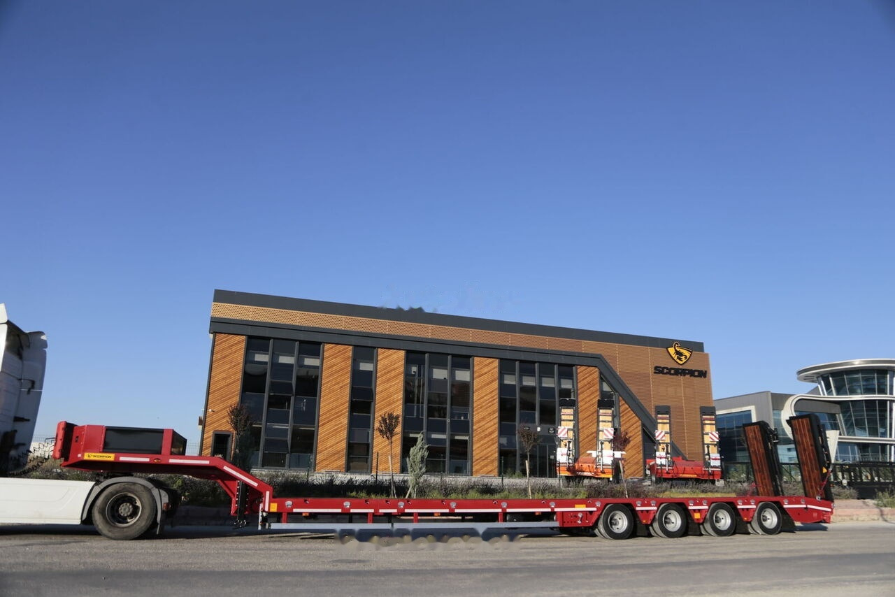 Scorpion Trailer NEW 4 AXLE LOWBED SEMI TRAILER (MANUFACTURER COMPANY) - Low loader semi-trailer: picture 1 Scorpion Trailer NEW 4 AXLE LOWBED SEMI TRAILER (MANUFACTURER COMPANY) - Low loader semi-trailer: picture 1
