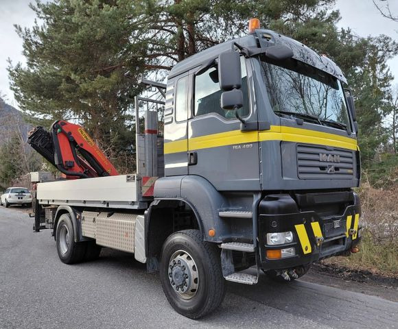 MAN TGA 18.480 4x4, E4, Wechsel, Palfinger PK22002EH - Crane truck: picture 4 MAN TGA 18.480 4x4, E4, Wechsel, Palfinger PK22002EH - Crane truck: picture 4