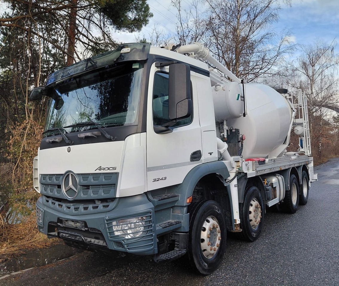 Mercedes-Benz Arocs 3243 8x4, E6, Schwing 24m, Stetter 7m3 - Concrete pump truck: picture 2 Mercedes-Benz Arocs 3243 8x4, E6, Schwing 24m, Stetter 7m3 - Concrete pump truck: picture 2