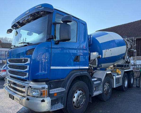 Scania G410 8x4, E6, Wechselsystem Mischer+Kipper - Concrete mixer truck: picture 1 Scania G410 8x4, E6, Wechselsystem Mischer+Kipper - Concrete mixer truck: picture 1