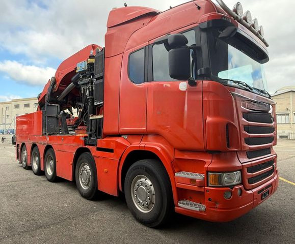 Scania R500 V8 LB10x4, E5, Effer 1750 8S, FLYJIB, 44m - Crane truck: picture 4 Scania R500 V8 LB10x4, E5, Effer 1750 8S, FLYJIB, 44m - Crane truck: picture 4