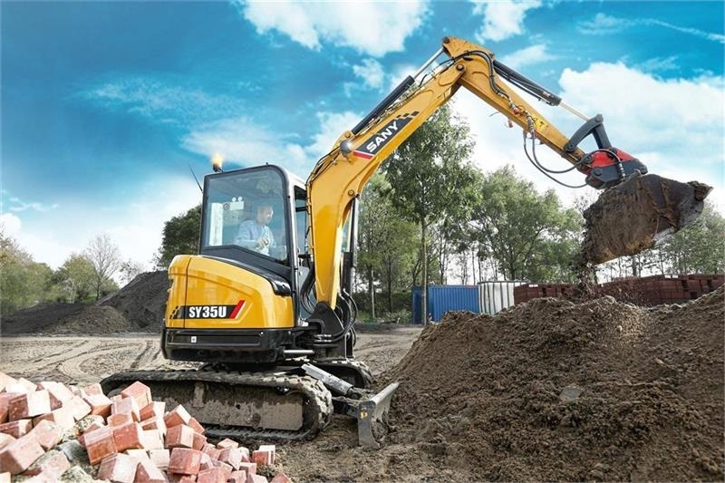 Sany SY35U - Crawler excavator: picture 1 Sany SY35U - Crawler excavator: picture 1