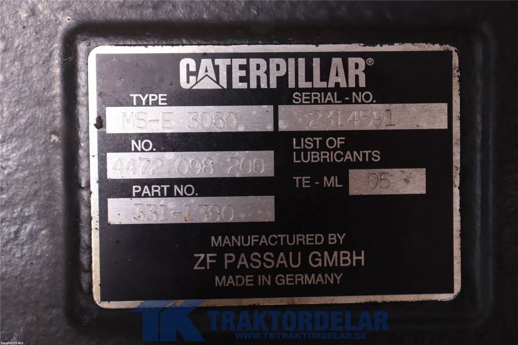 CAT 316 D Framvagn - Axle and parts for Construction machinery: picture 4 CAT 316 D Framvagn - Axle and parts for Construction machinery: picture 4