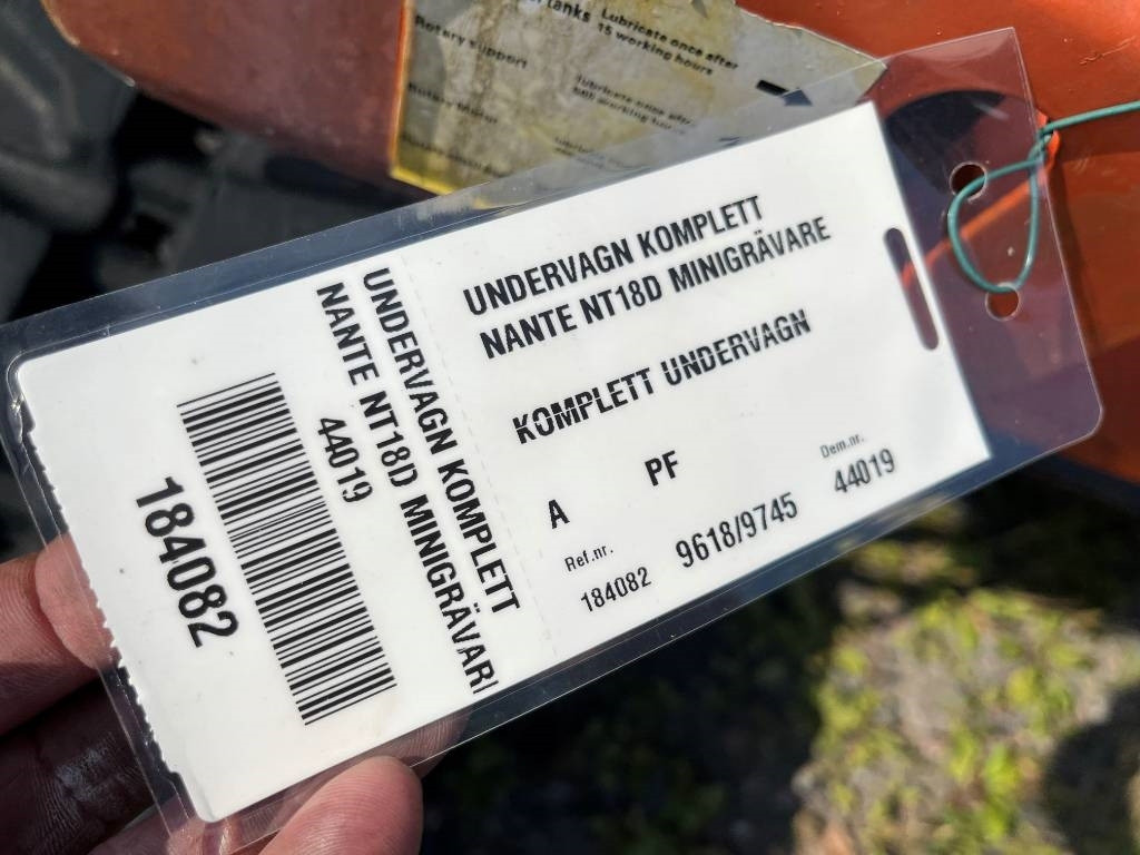 Nante NT 18 DR  - Mini excavator: picture 3 Nante NT 18 DR  - Mini excavator: picture 3