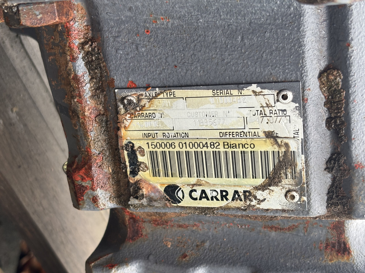 Carraro 28.32M 11885677 150006 Mechanizm Różnicowy Dyfer Łożysko - Differential gear for Construction machinery: picture 5 Carraro 28.32M 11885677 150006 Mechanizm Różnicowy Dyfer Łożysko - Differential gear for Construction machinery: picture 5