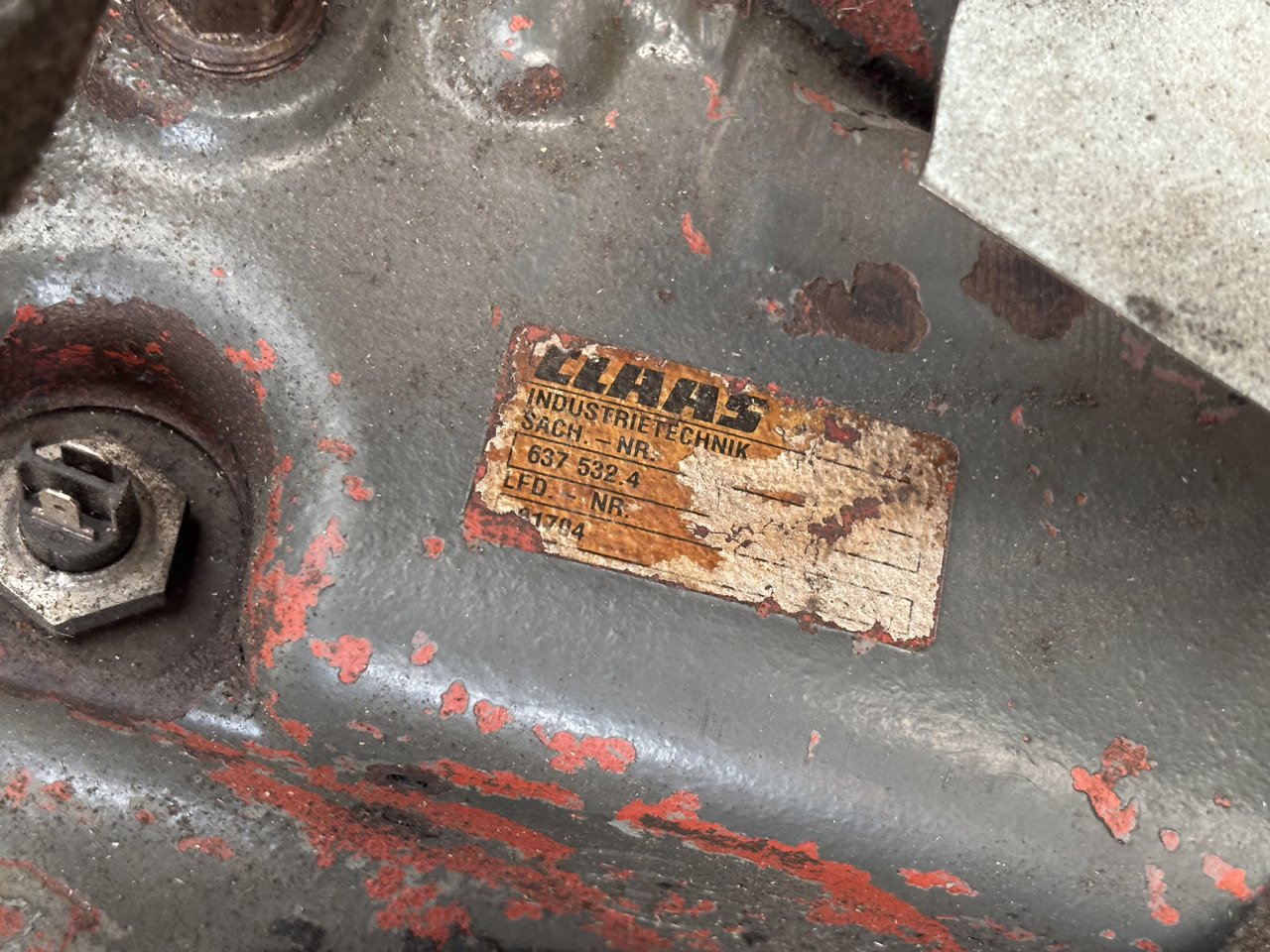 Claas 480 Hydrostat Kompletny 0006691330 0007454860 0006687410 - Transmission for Agricultural machinery: picture 2 Claas 480 Hydrostat Kompletny 0006691330 0007454860 0006687410 - Transmission for Agricultural machinery: picture 2