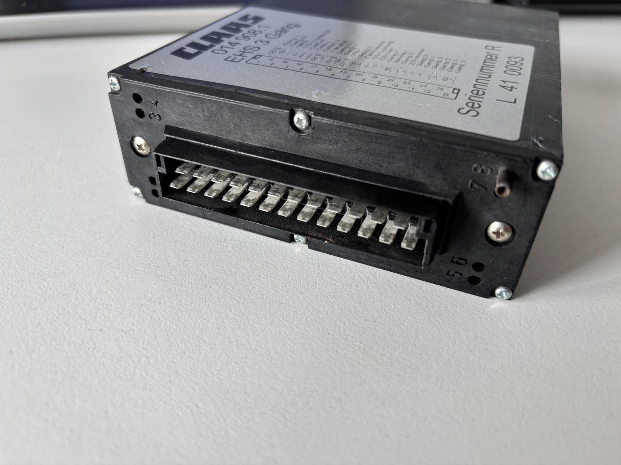 Claas LEXION 510 530 540 560 580 Moduł Sterownik EHS 3 Gang 00 0014 908 4 014.908.X - ECU for Combine harvester: picture 2 Claas LEXION 510 530 540 560 580 Moduł Sterownik EHS 3 Gang 00 0014 908 4 014.908.X - ECU for Combine harvester: picture 2