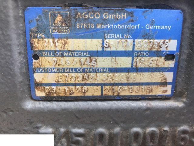 Fendt 500 - Zwrotnica - Steering knuckle for Agricultural machinery: picture 1 Fendt 500 - Zwrotnica - Steering knuckle for Agricultural machinery: picture 1