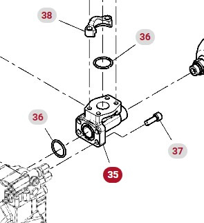 Fendt 930 933 936 942 GEN 7 Kołnierz Sprężający CZĘŚCI H218PP3005020 - Exhaust manifold for Agricultural machinery: picture 1 Fendt 930 933 936 942 GEN 7 Kołnierz Sprężający CZĘŚCI H218PP3005020 - Exhaust manifold for Agricultural machinery: picture 1