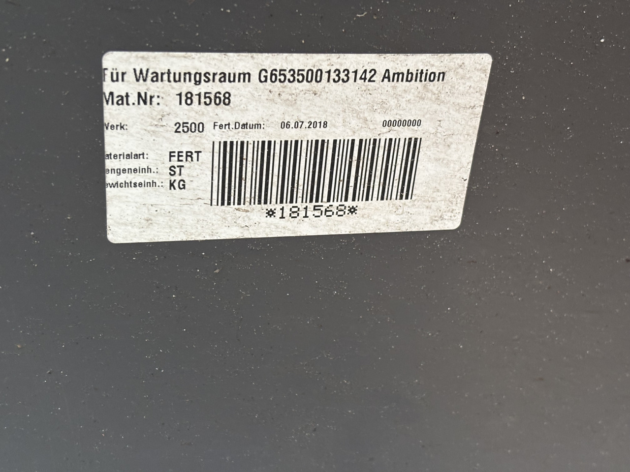 Fendt Katana 65 S4 650 Gen3 85 S4 Owiewka Prawa Obudowa Prawa Klapa H653500133142 - Body and exterior for Agricultural machinery: picture 4 Fendt Katana 65 S4 650 Gen3 85 S4 Owiewka Prawa Obudowa Prawa Klapa H653500133142 - Body and exterior for Agricultural machinery: picture 4