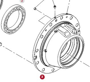 Fendt Vario 1038 1042 1046 1050 GEN 3 Piasta Koła Łożysko Stożkowe F530300220350 F530300220010 - Wheel hub for Agricultural machinery: picture 1 Fendt Vario 1038 1042 1046 1050 GEN 3 Piasta Koła Łożysko Stożkowe F530300220350 F530300220010 - Wheel hub for Agricultural machinery: picture 1