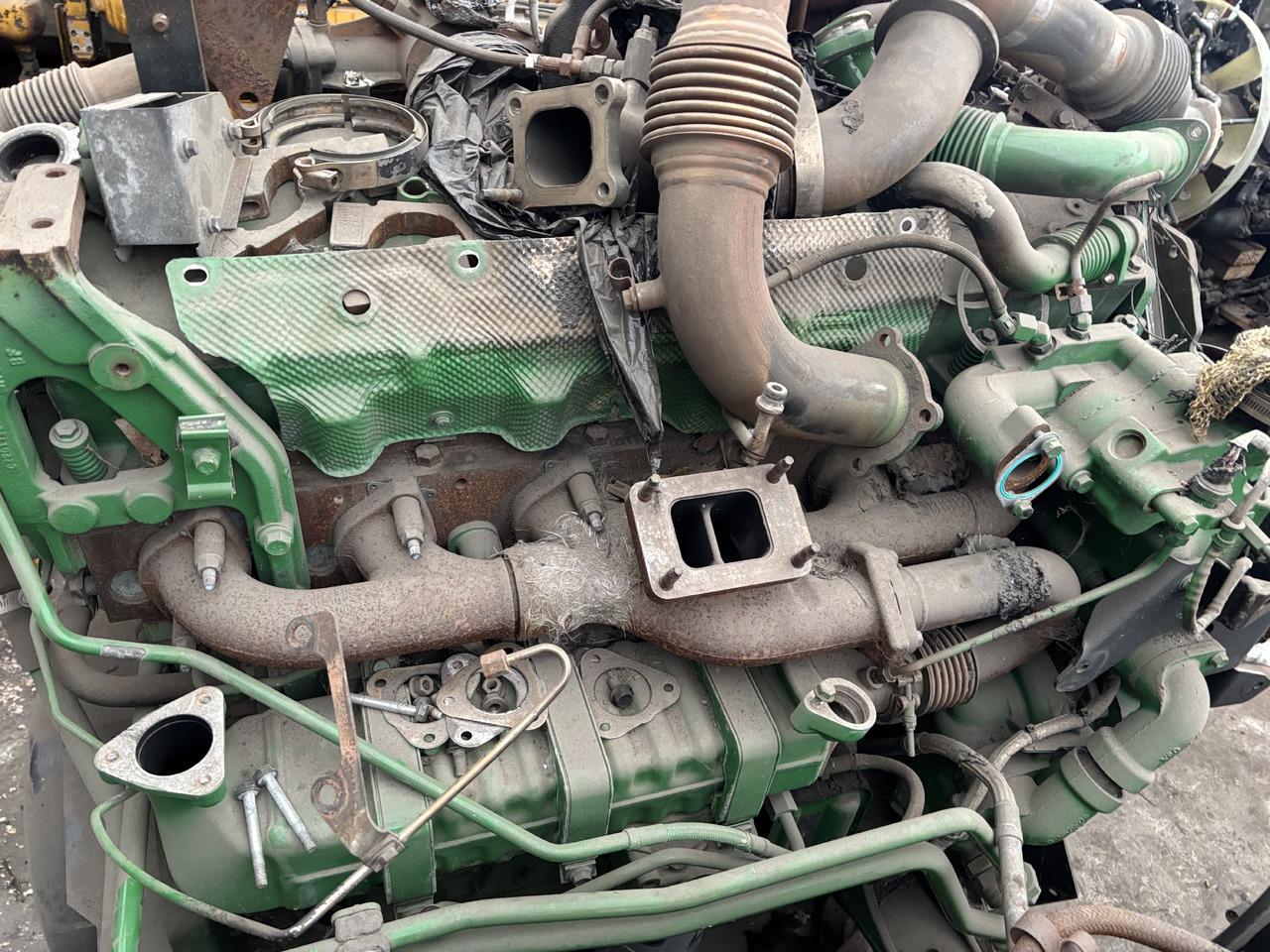 John Deere 6135RW405 Silnik Słupek Blok Kolektor Miska Olejowa Wał Koło Zamachowe Obudowa CZĘŚCI - Flywheel for Agricultural machinery: picture 3 John Deere 6135RW405 Silnik Słupek Blok Kolektor Miska Olejowa Wał Koło Zamachowe Obudowa CZĘŚCI - Flywheel for Agricultural machinery: picture 3