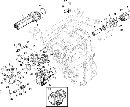 John Deere 9470RX - Pompa RE586666 (Układ hydrauliczny) - Hydraulic pump for Agricultural machinery: picture 1 John Deere 9470RX - Pompa RE586666 (Układ hydrauliczny) - Hydraulic pump for Agricultural machinery: picture 1