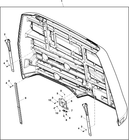 John Deere 960 - Drzwi DC214495 (Rama, pokrywy, róźne) - Door and parts for Agricultural machinery: picture 1 John Deere 960 - Drzwi DC214495 (Rama, pokrywy, róźne) - Door and parts for Agricultural machinery: picture 1