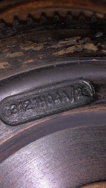 Koło zamachowe Perkins 312H04a/2 - Flywheel for Agricultural machinery: picture 3 Koło zamachowe Perkins 312H04a/2 - Flywheel for Agricultural machinery: picture 3