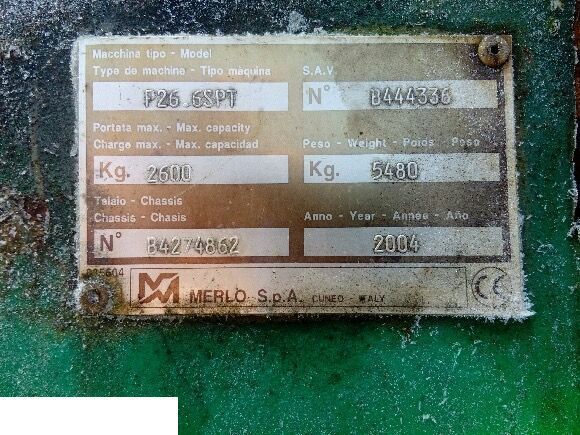 ŁADOWARKA TELESKOPOWA Merlo p26.6 spt - CZĘŚCI - MOST - Axle and parts for Telescopic handler: picture 5 ŁADOWARKA TELESKOPOWA Merlo p26.6 spt - CZĘŚCI - MOST - Axle and parts for Telescopic handler: picture 5