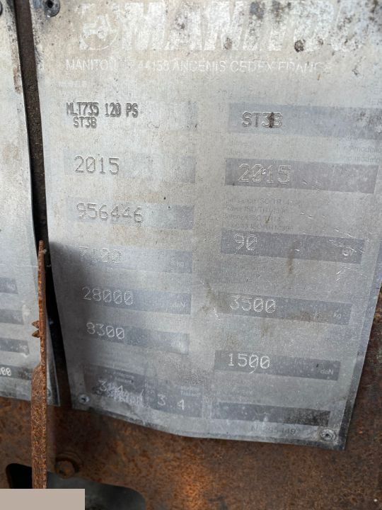 Manitou MLT 735 - Felgi - Rim for Material handling equipment: picture 1 Manitou MLT 735 - Felgi - Rim for Material handling equipment: picture 1