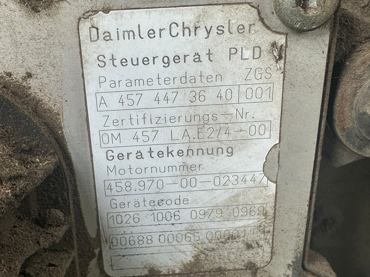 Mercedes OM 457 - silnik kompletny - Engine for Truck: picture 5 Mercedes OM 457 - silnik kompletny - Engine for Truck: picture 5