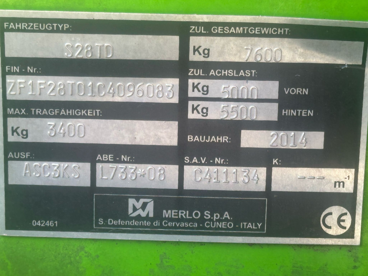 Telescopic handler Merlo 34.7: picture 9 Telescopic handler Merlo 34.7: picture 9