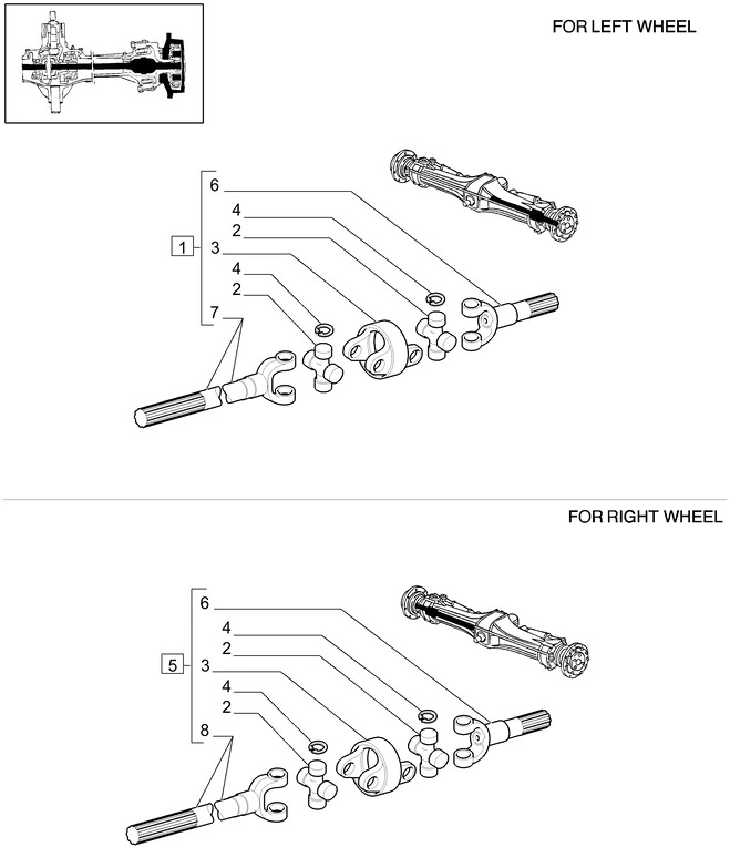 New Holland T6010 Półoś 87328238 - Drive shaft for Agricultural machinery: picture 1 New Holland T6010 Półoś 87328238 - Drive shaft for Agricultural machinery: picture 1