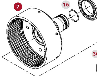 Fendt 930 933 936 939 942 Vario Gen 6 Obudowa Sprzęgła WOM CZĘŚCI 931150200511 - Other machinery: picture 1 Fendt 930 933 936 939 942 Vario Gen 6 Obudowa Sprzęgła WOM CZĘŚCI 931150200511 - Other machinery: picture 1