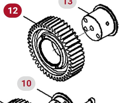 Fendt 936 Gen 7 Silnik D1556LE523 Koło Zębate Pośredniczące H218PF150068A - Other machinery: picture 1 Fendt 936 Gen 7 Silnik D1556LE523 Koło Zębate Pośredniczące H218PF150068A - Other machinery: picture 1