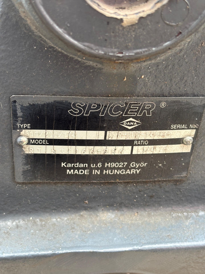 Hydraulic cylinder for Agricultural machinery SPICER 311/211/174 Sterowanie Drążek Przegub Cylinder CZĘŚCI: picture 6
