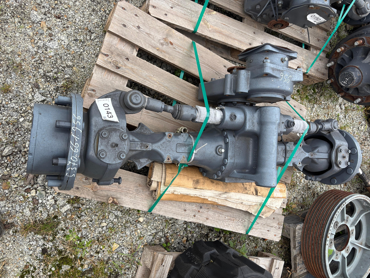 Hydraulic cylinder for Agricultural machinery SPICER 311/211/174 Sterowanie Drążek Przegub Cylinder CZĘŚCI: picture 10