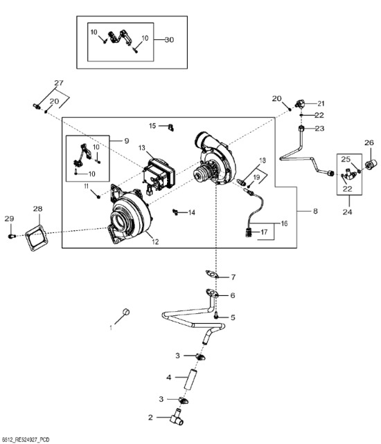 DZ108095 John Deere 8345R - Urządzenie uruchamiające - Spare parts for Farm tractor: picture 1 DZ108095 John Deere 8345R - Urządzenie uruchamiające - Spare parts for Farm tractor: picture 1
