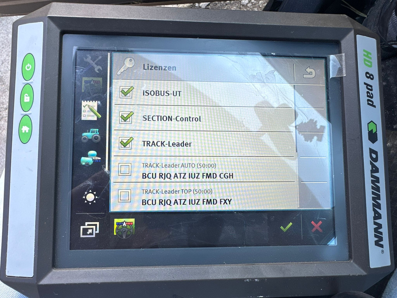 Terminal ME Müller DAMMANN HD 8 PAD Monitor Z LICENCJĄ - Electrical system for Agricultural machinery: picture 1 Terminal ME Müller DAMMANN HD 8 PAD Monitor Z LICENCJĄ - Electrical system for Agricultural machinery: picture 1