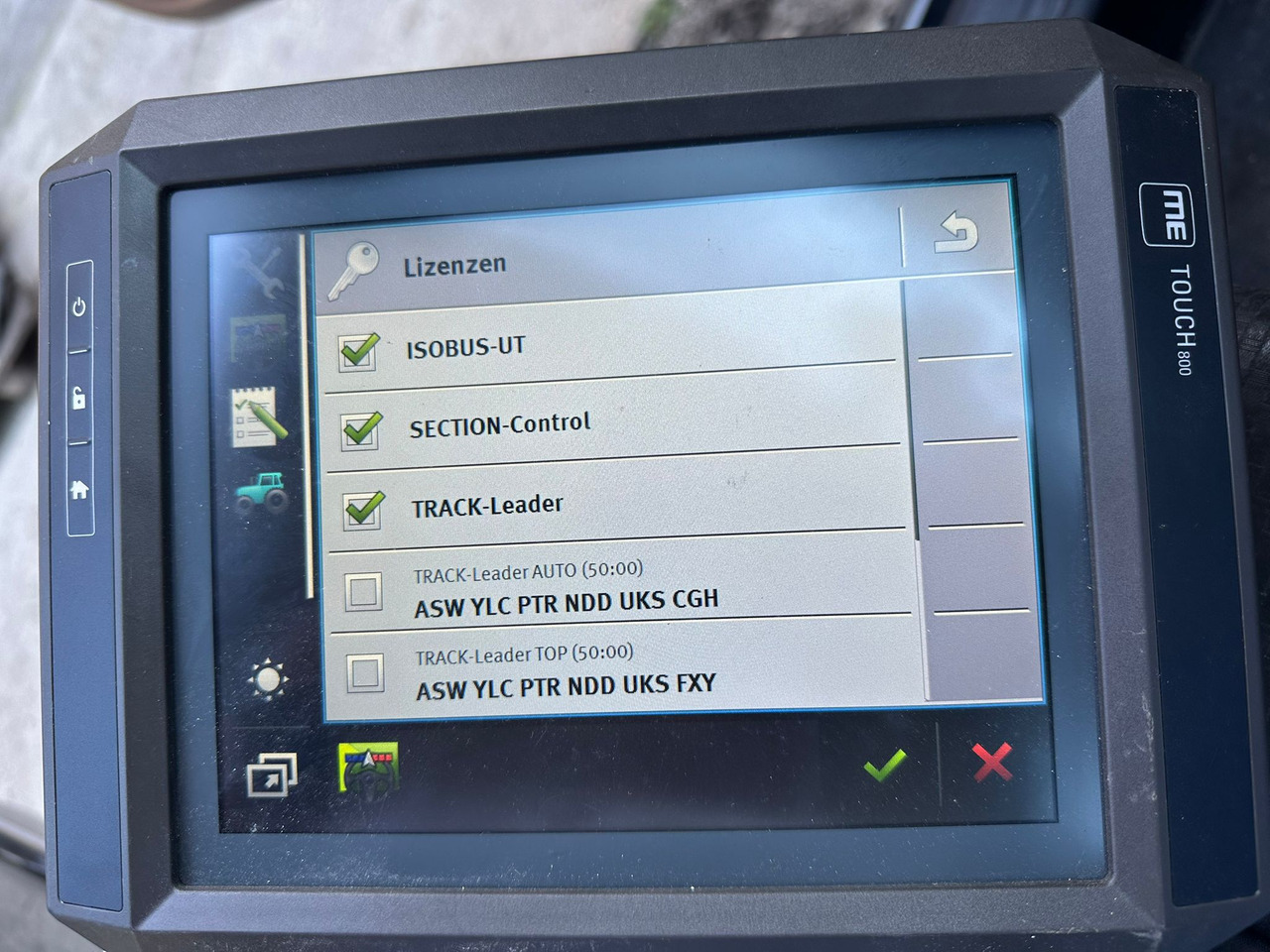 Terminal ME Müller TOUCH 800 Monitor Z LICENCJĄ 30322538 - Electrical system for Agricultural machinery: picture 1 Terminal ME Müller TOUCH 800 Monitor Z LICENCJĄ 30322538 - Electrical system for Agricultural machinery: picture 1
