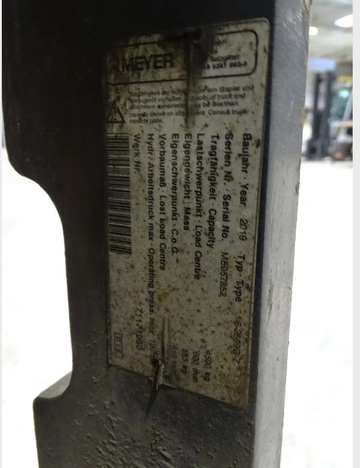 Attachment package 2 pieces - Attachment for Material handling equipment: picture 4 Attachment package 2 pieces - Attachment for Material handling equipment: picture 4