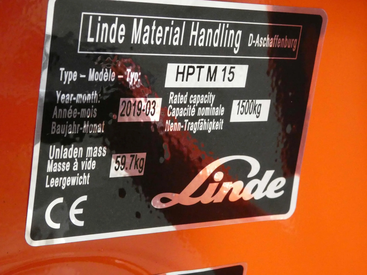 Linde 8x HPTM15/565mm - Pallet truck: picture 4 Linde 8x HPTM15/565mm - Pallet truck: picture 4