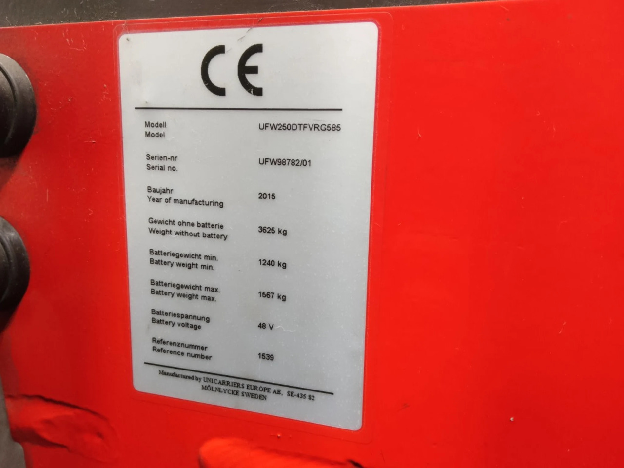 Linde R25F - Reach truck: picture 2 Linde R25F - Reach truck: picture 2