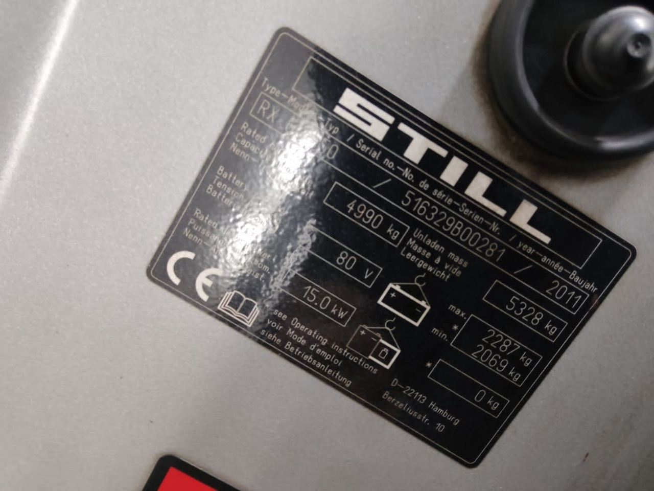 STILL RX60-50 - Electric forklift: picture 3 STILL RX60-50 - Electric forklift: picture 3