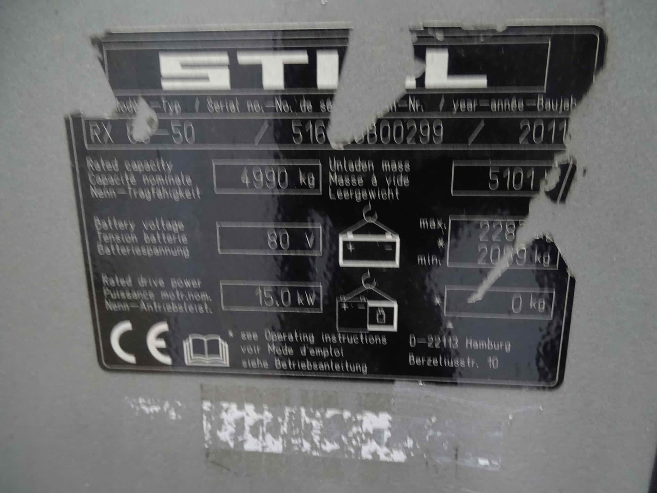 STILL RX60-50 - Electric forklift: picture 2 STILL RX60-50 - Electric forklift: picture 2