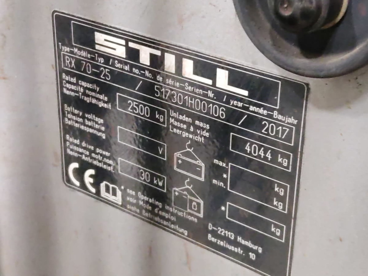 STILL RX70-25 - Diesel forklift: picture 5 STILL RX70-25 - Diesel forklift: picture 5
