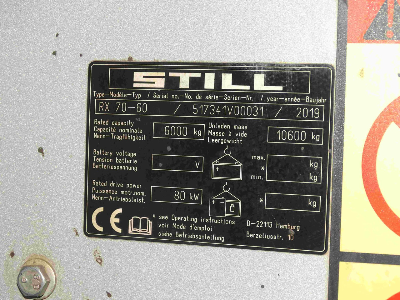 STILL RX70-60 - Diesel forklift: picture 2 STILL RX70-60 - Diesel forklift: picture 2