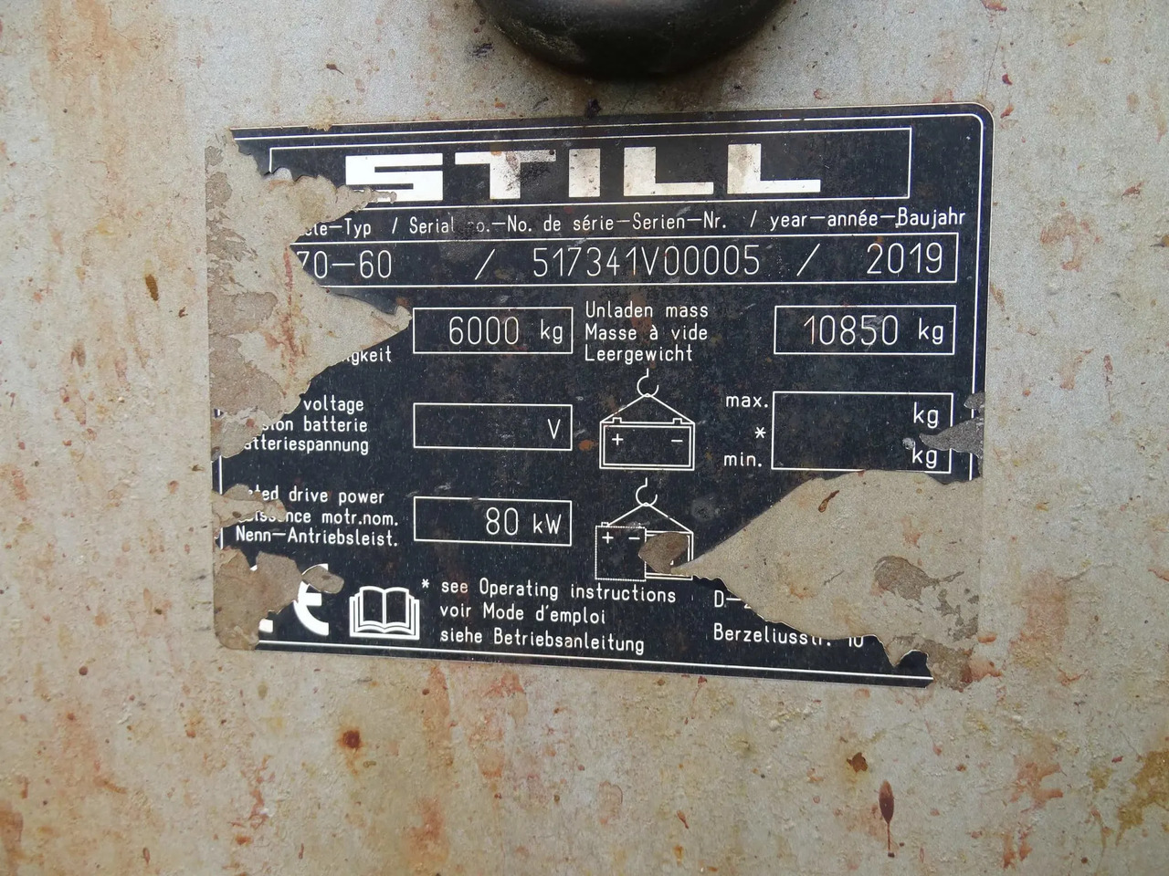 STILL RX70-60 - Diesel forklift: picture 5 STILL RX70-60 - Diesel forklift: picture 5