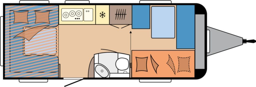 Hobby De Luxe 515 UHK 2025 PICO Hubbett+K.Betten - Caravan: picture 2 Hobby De Luxe 515 UHK 2025 PICO Hubbett+K.Betten - Caravan: picture 2
