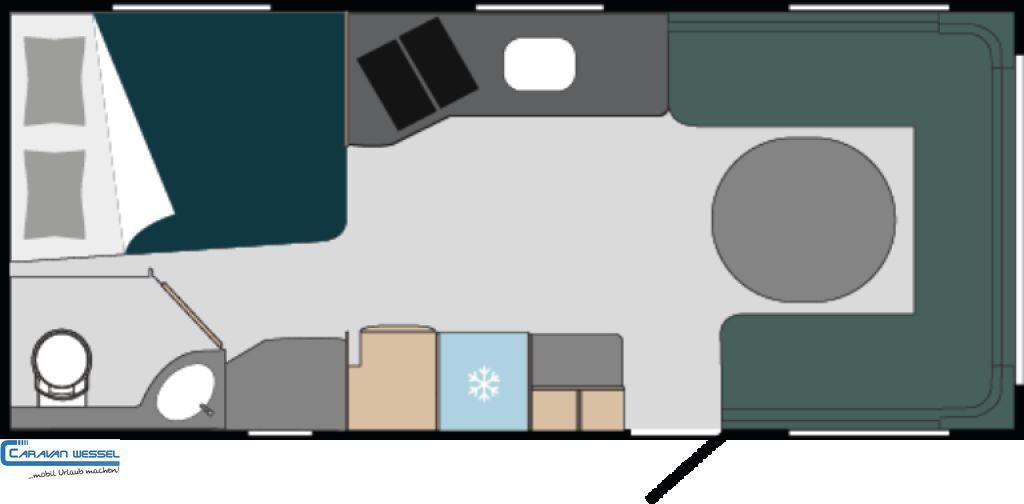 Polar 590 FWA Blueline SONDERMODELL Modellwechsel - Caravan: picture 2 Polar 590 FWA Blueline SONDERMODELL Modellwechsel - Caravan: picture 2