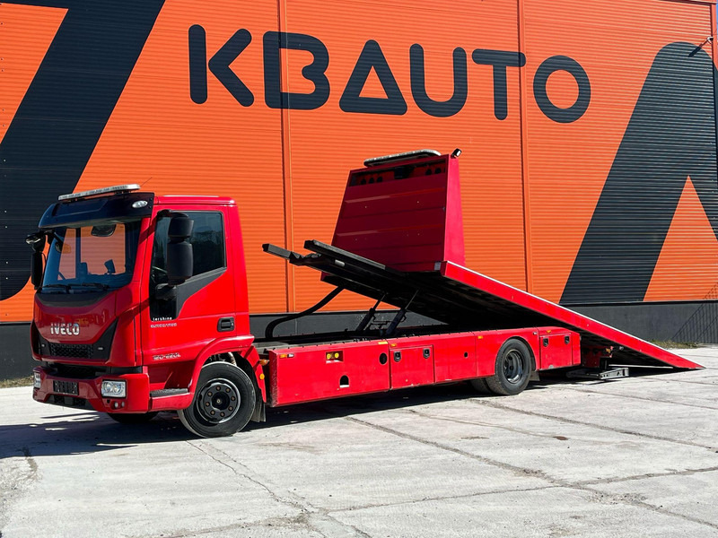 Iveco Eurocargo 120-220L 4x2 WY 2500 kg / PLATFORM L=6570 mm / W=2300 mm / WINCH - Autotransporter truck: picture 2 Iveco Eurocargo 120-220L 4x2 WY 2500 kg / PLATFORM L=6570 mm / W=2300 mm / WINCH - Autotransporter truck: picture 2