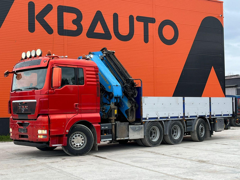 MAN TGX 35.480 8x4*4 PK 65002 + JIB / PLATFORM L=6800 mm - Dropside/ Flatbed truck, Crane truck: picture 2 MAN TGX 35.480 8x4*4 PK 65002 + JIB / PLATFORM L=6800 mm - Dropside/ Flatbed truck, Crane truck: picture 2