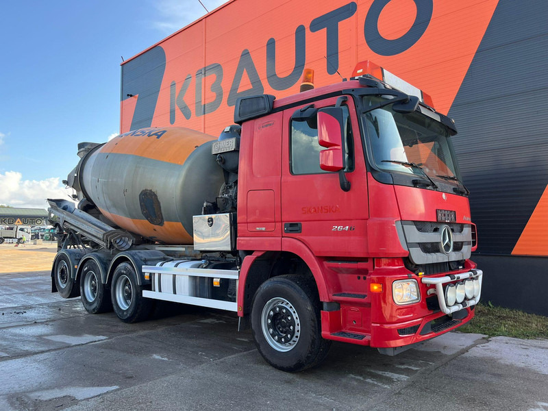 Mercedes-Benz Actros 2646 8x4*4 MSM 9 m3 / MSM 9M - Concrete mixer truck: picture 3 Mercedes-Benz Actros 2646 8x4*4 MSM 9 m3 / MSM 9M - Concrete mixer truck: picture 3